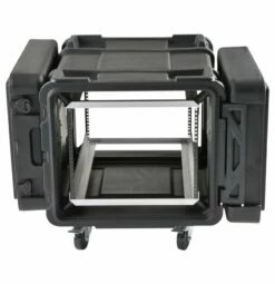 SKB 30 In. Deep 8U Roto Shock Rack -travel storage Shop skb 3skb r908u30 open front
