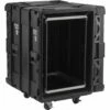 SKB 24 In. Deep 16U Roto Shock Rack -travel storage Shop skb 3skb r916u24 open right